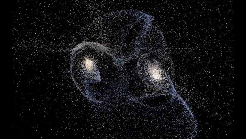 شبیه سازی برخورد کهکشان های آندرومدا و راه شیری